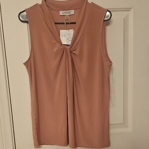 Kasper Women's Blush Sleeveless Blouse